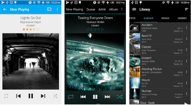 GoneMAD Music Player App for Android