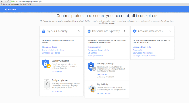 myaccounts google