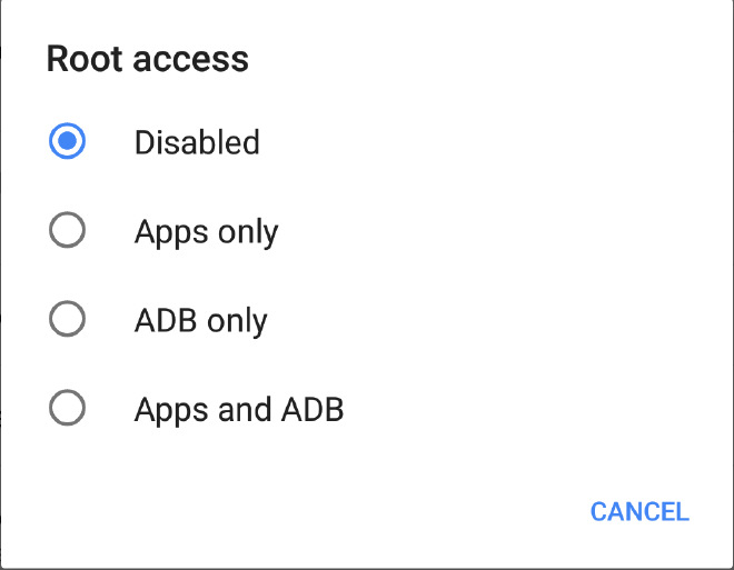 Lineage OS Root System