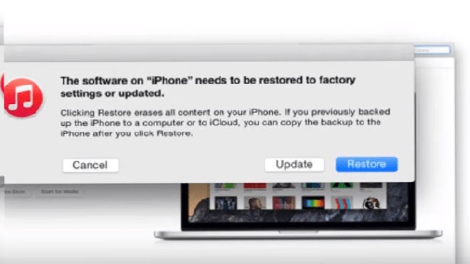 disabled iphone
