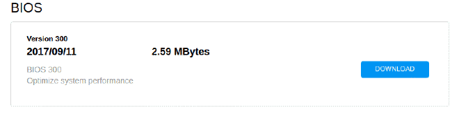Asus GL552VW Bios