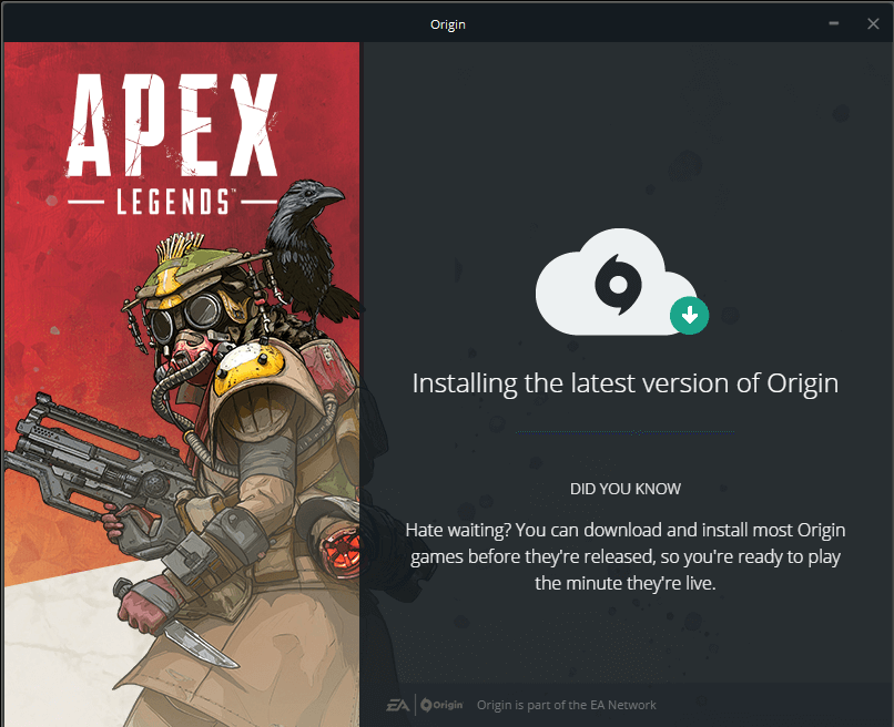 Apex Legends Install Origin Launcher